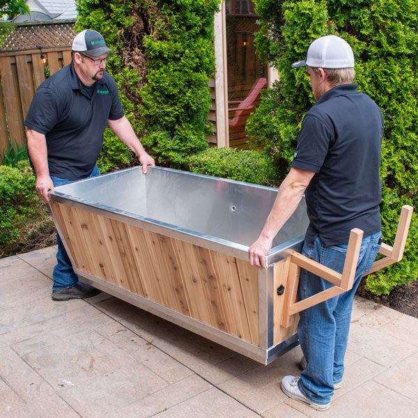 Dundalk Leisurecraft Canadian Timber - The Polar Plunge Tub - CT362PP