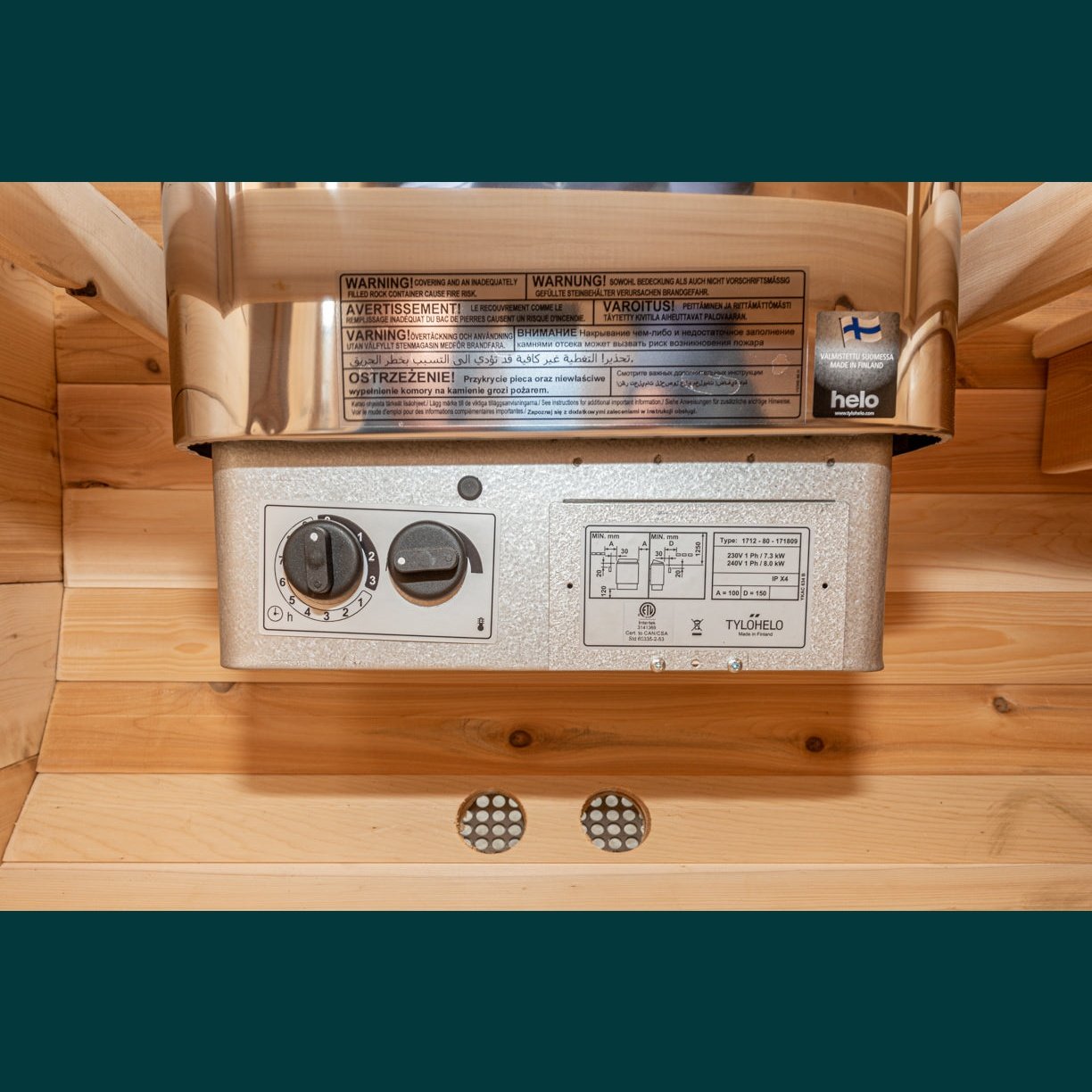 Dundalk Leisurecraft Canadian Timber - Luna Sauna CTC22LU