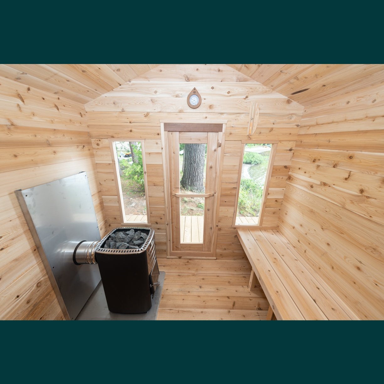 Dundalk Leisurecraft Canadian Timber - Georgian Cabin Sauna CTC88W