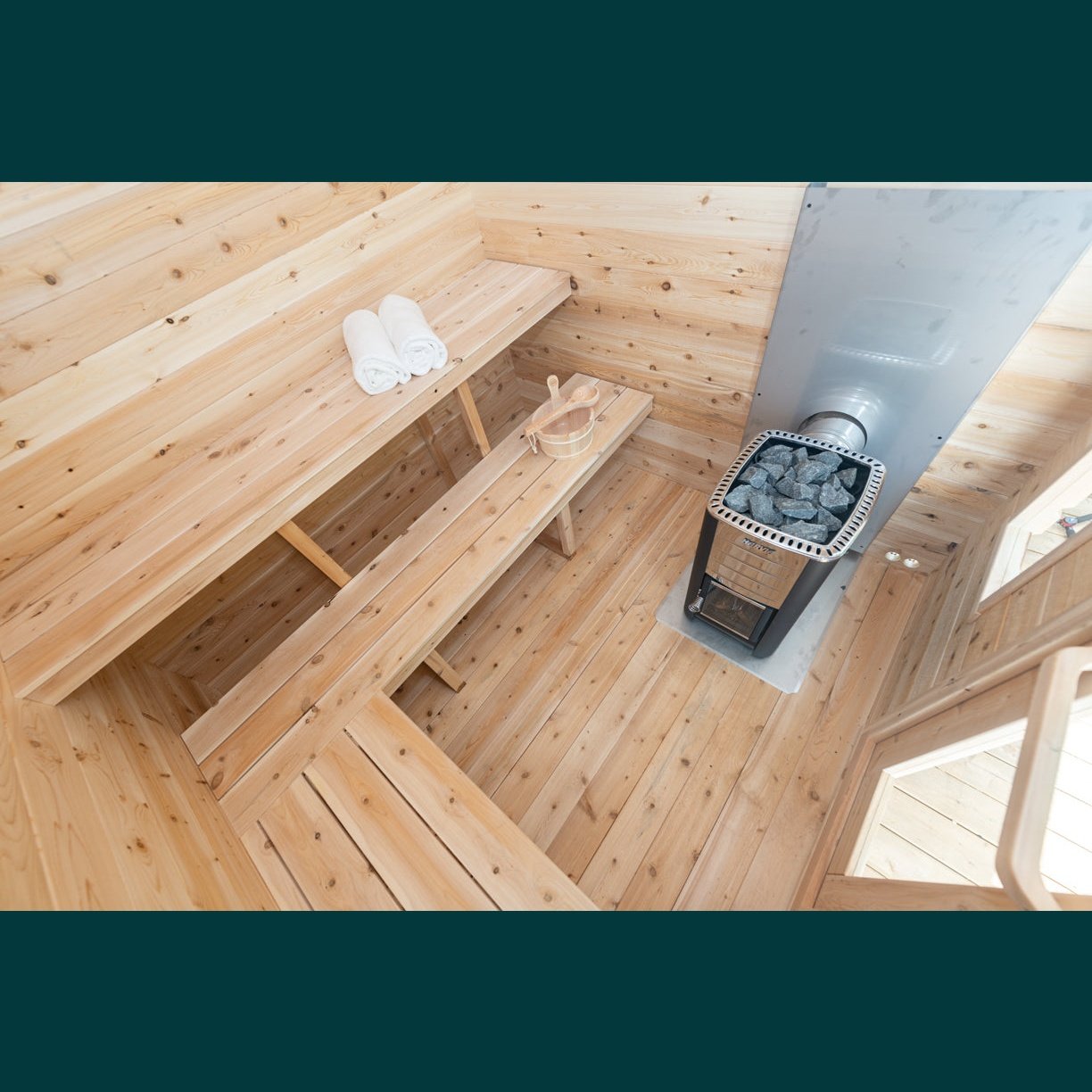 Dundalk Leisurecraft Canadian Timber - Georgian Cabin Sauna CTC88W