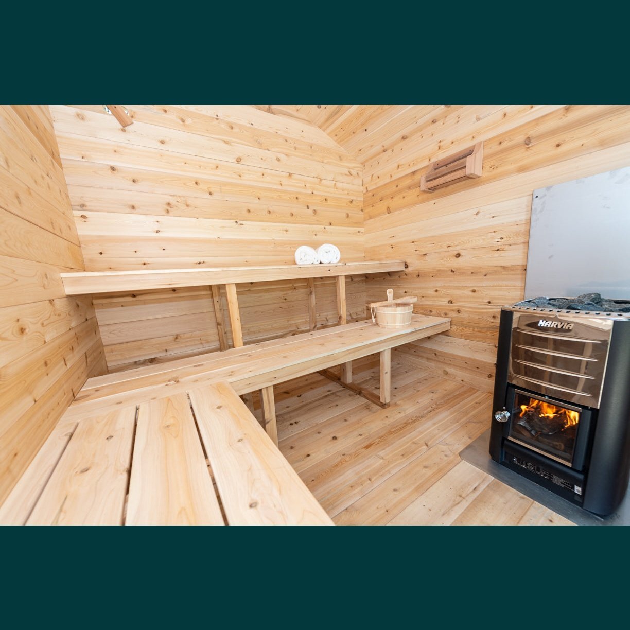 Dundalk Leisurecraft Canadian Timber - Georgian Cabin Sauna CTC88W