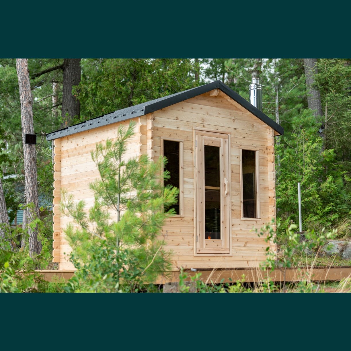 Dundalk Leisurecraft Canadian Timber - Georgian Cabin Sauna CTC88W