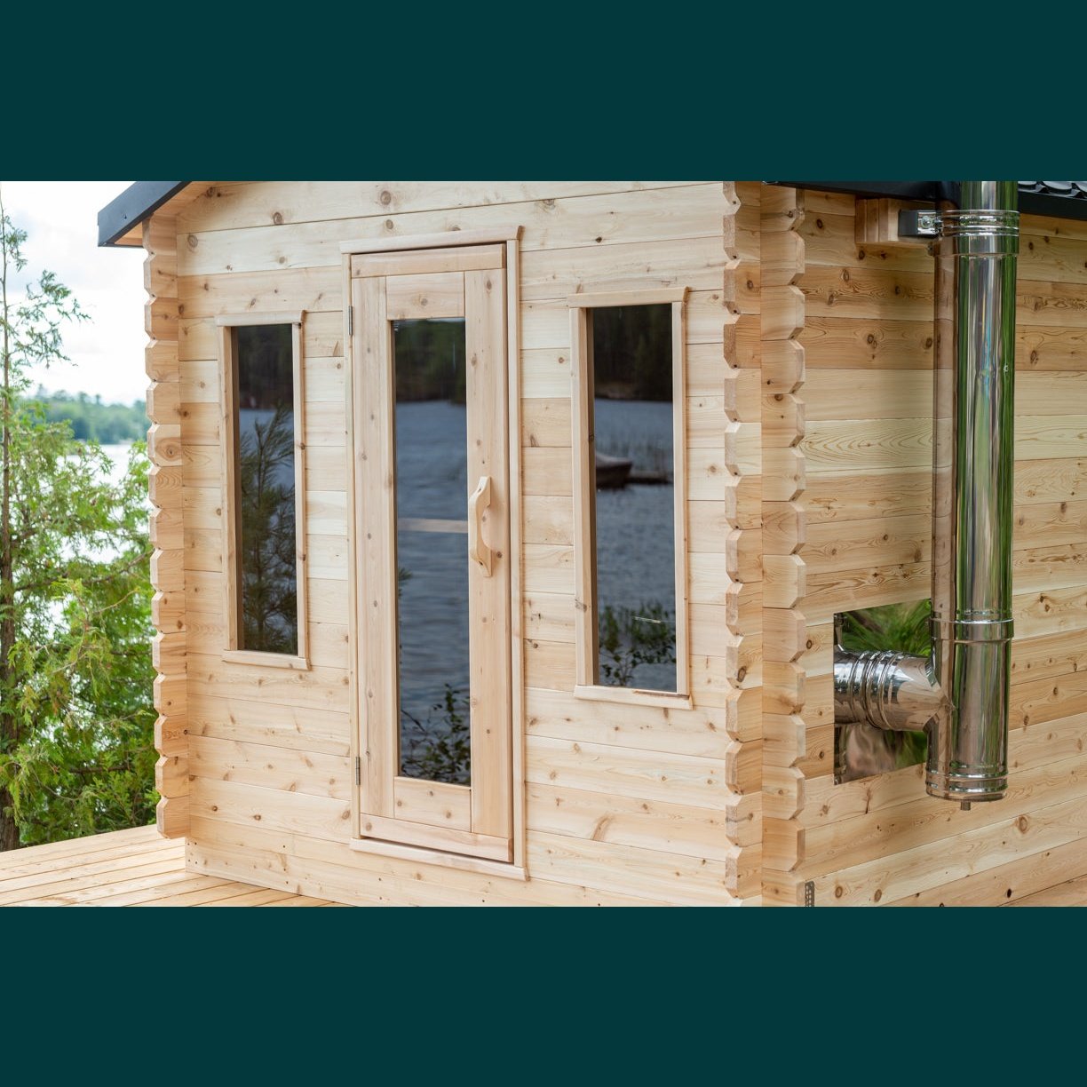 Dundalk Leisurecraft Canadian Timber - Georgian Cabin Sauna CTC88W