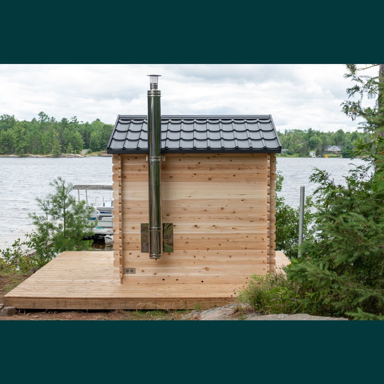 Dundalk Leisurecraft Canadian Timber - Georgian Cabin Sauna CTC88W