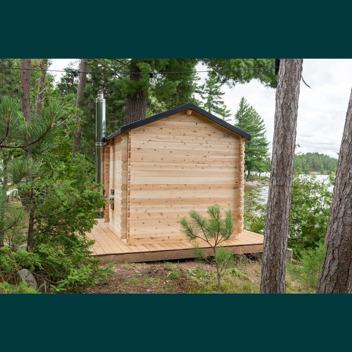 Dundalk Leisurecraft Canadian Timber - Georgian Cabin Sauna CTC88W