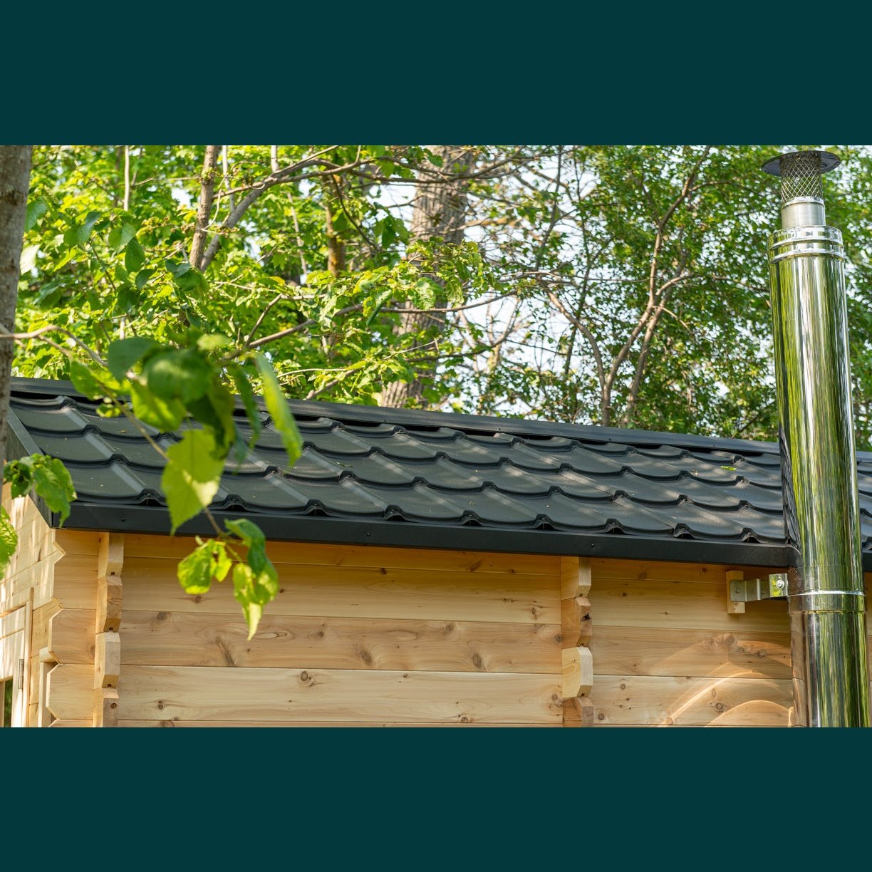 Dundalk Leisurecraft Canadian Timber - Georgian Cabin Sauna with Changeroom CTC88CW