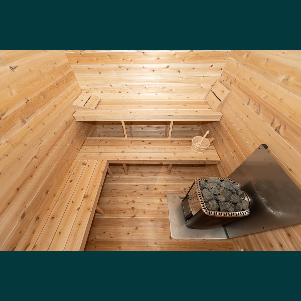 Dundalk Leisurecraft Canadian Timber - Georgian Cabin Sauna with Changeroom CTC88CW