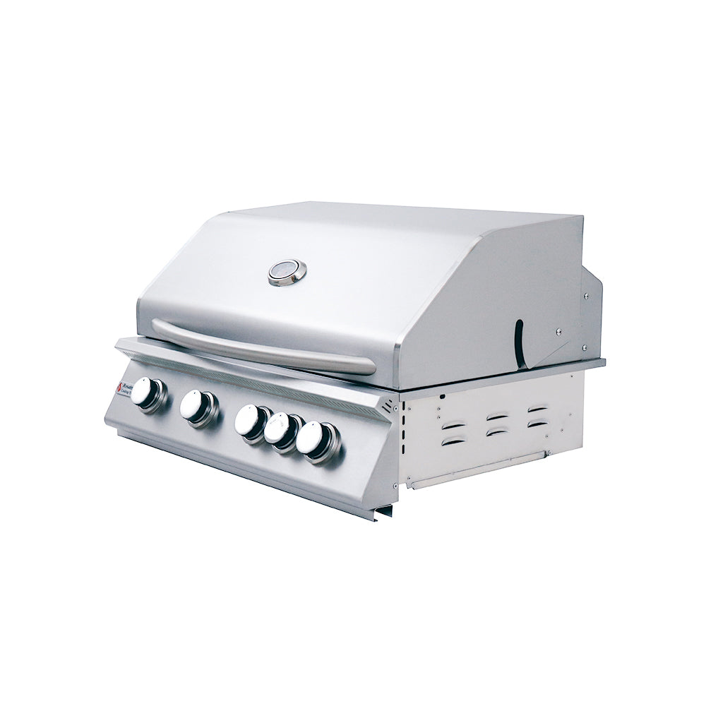 Renaissance Cooking Systems - 32" Premier Grill W/ Rear Burner - RJC32A/RJC32A LP