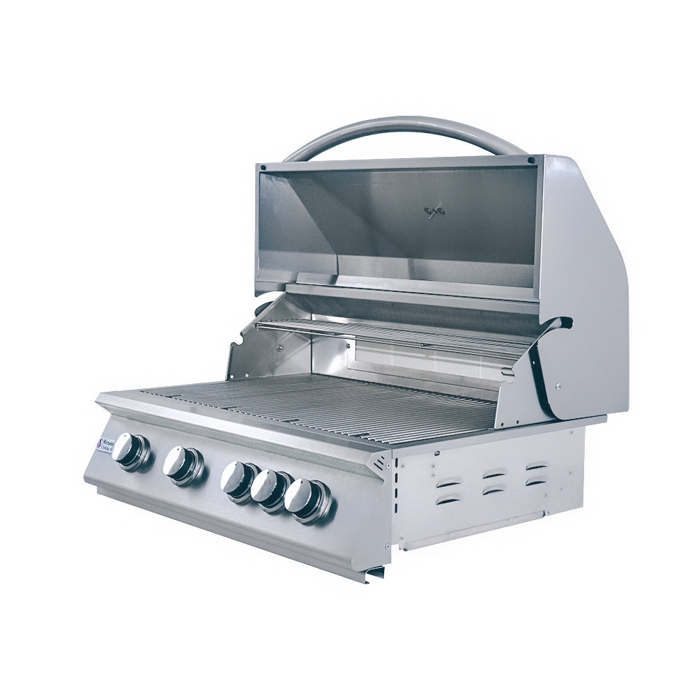Renaissance Cooking Systems - 32" Premier Grill W/ Rear Burner - RJC32A/RJC32A LP