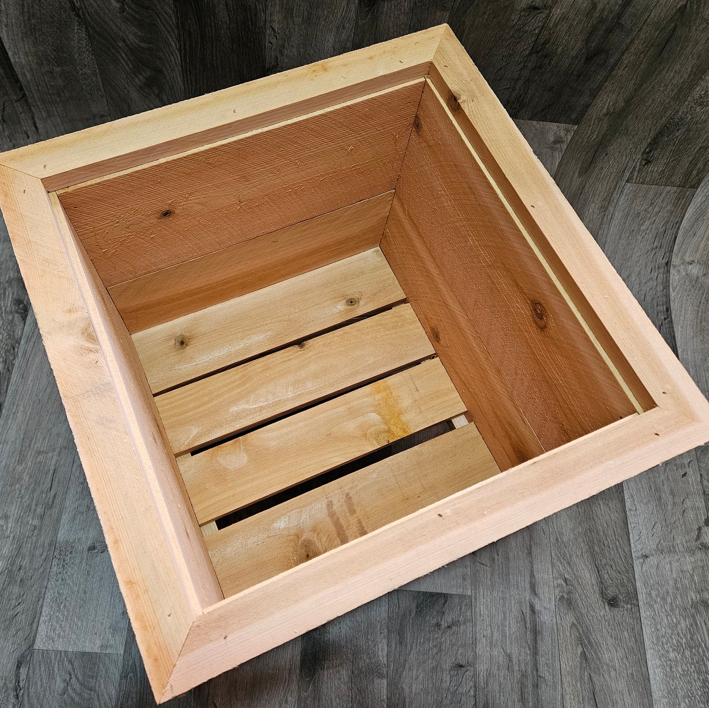 Hand-Crafted Cedar Planters - Square