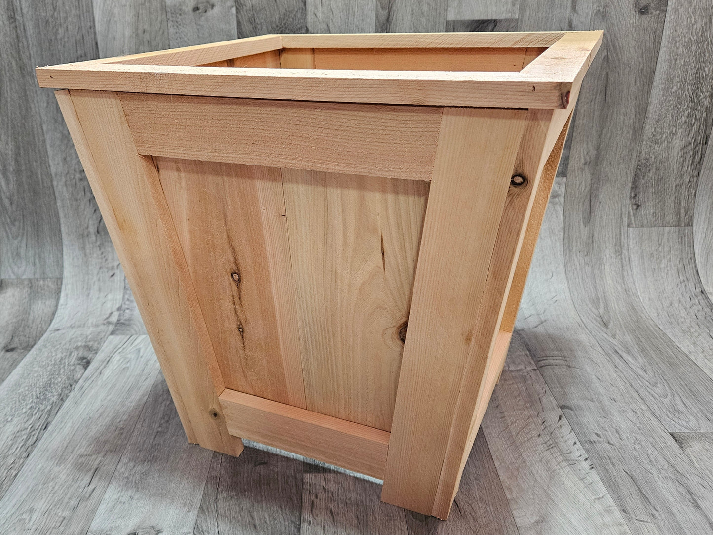 Hand-Crafted Cedar Planters - Tapered