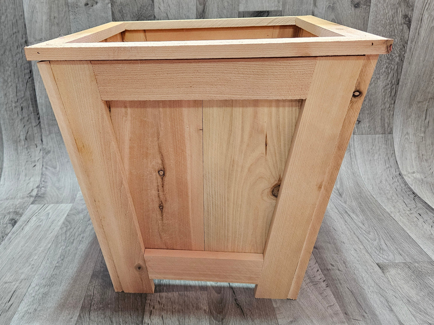 Hand-Crafted Cedar Planters - Tapered