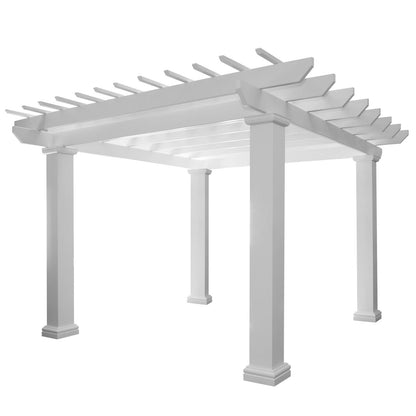 Arbors Direct - Serenity 12'x12' Pergola with Square Columns - 920121