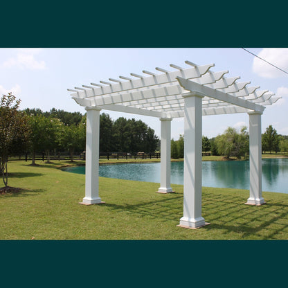 Arbors Direct - Serenity 12'x12' Pergola with Square Columns - 920121