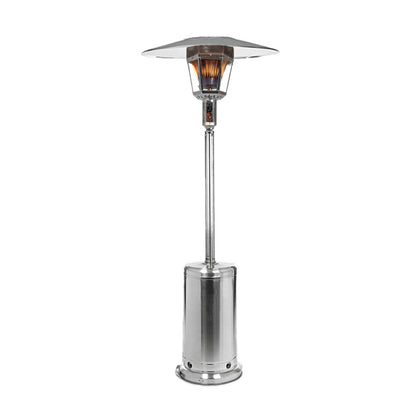 RADtec - 96" Real Flame Propane Patio Heater - Stainless Steel Finish (40,000 BTU) - RF-SS