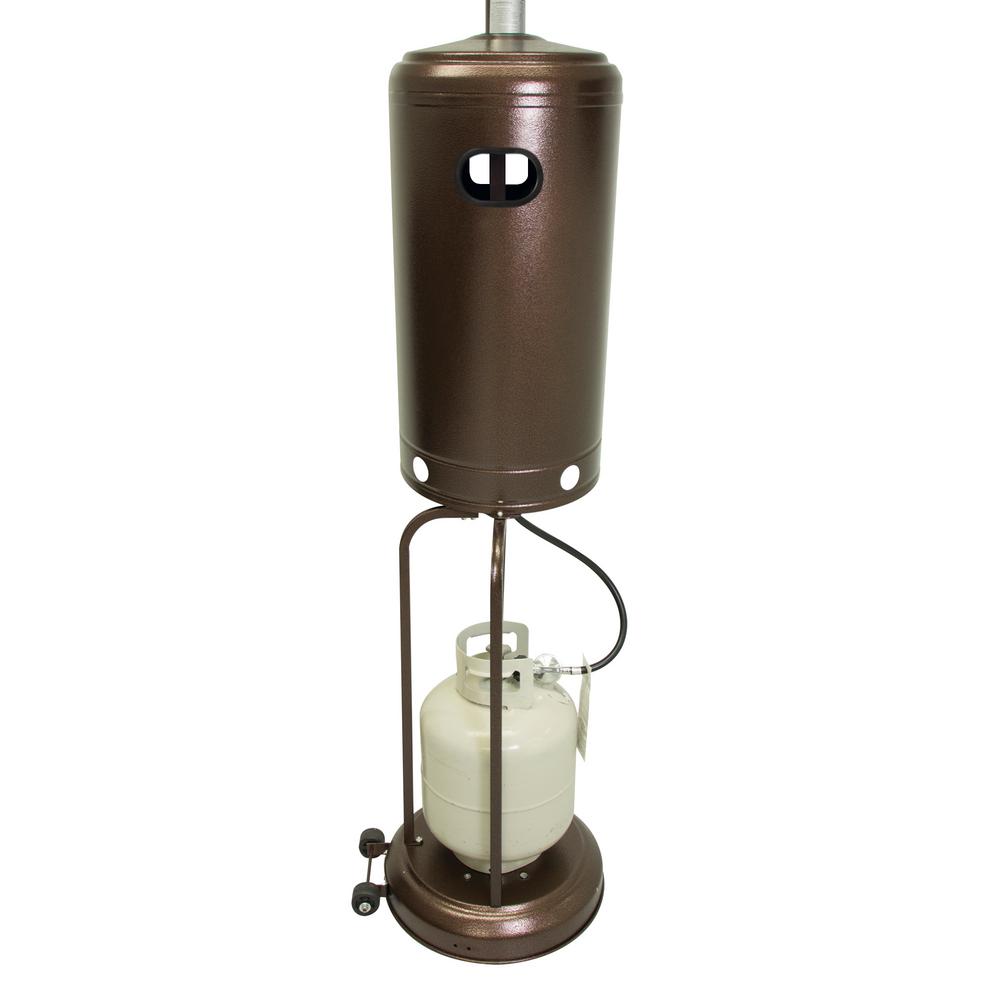 RADtec - 96" Real Flame Propane Patio Heater - Antique Bronze Finish (40,000 BTU) - RF-AB