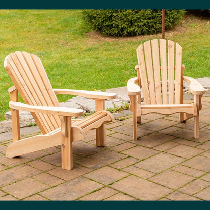 Dundalk Leisurecraft Canadian Timber - Adirondack Chair - Red Cedar - 70102018