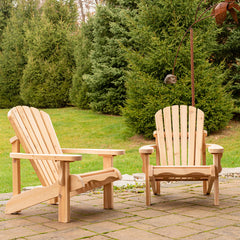 Dundalk Leisurecraft Canadian Timber - Adirondack Chair - Red Cedar - 70102018