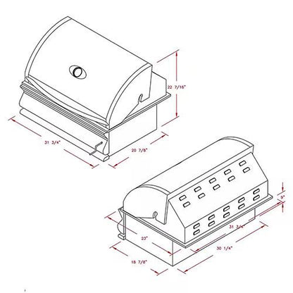 Cal Flame - Bbq Grill G Series Charcoal - BBQ18G870