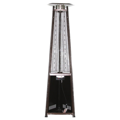 RADtec - 93" Pyramid Flame Propane Patio Heater - Antique Bronze Finish (41,000 BTU) - PYR-ABP