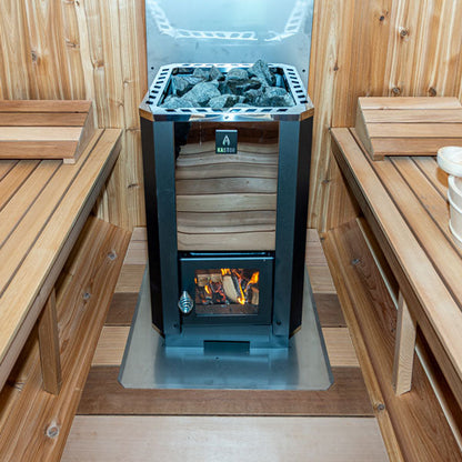 Karhu - Wood Burning Sauna Heater with Rocks (WITHOUT SAUNA) 9053-624