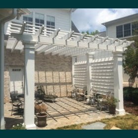 Arbors Direct - Privacy Screen for 8’x8’ Serenity Pergola - 910120