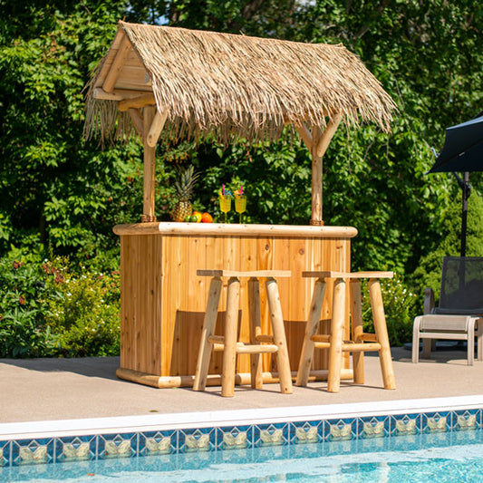 Dundalk Leisurecraft Canadian Timber - Southern Fantasy Tiki Bar - CT3672