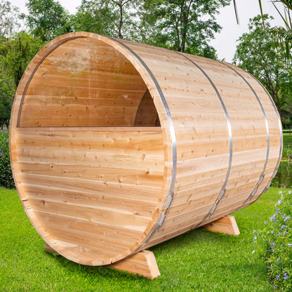 Dundalk Leisurecraft Canadian Timber - Tranquility MP Barrel Sauna CTC2345MP