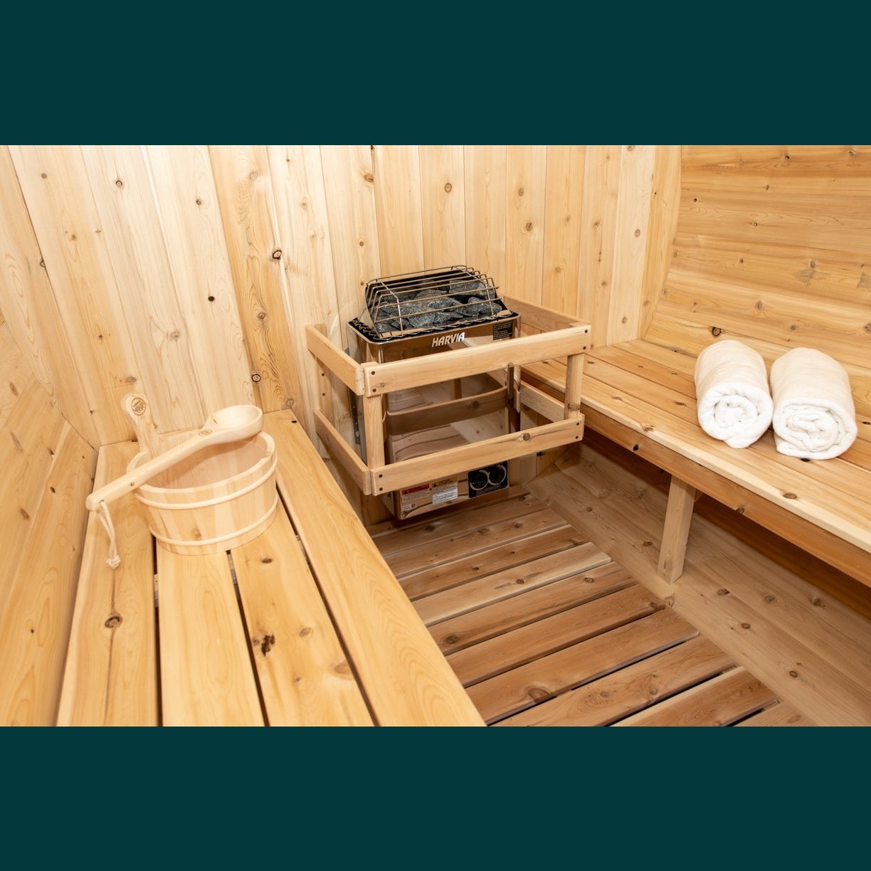 Dundalk Leisurecraft Canadian Timber - Harmony Barrel Sauna CTC22W