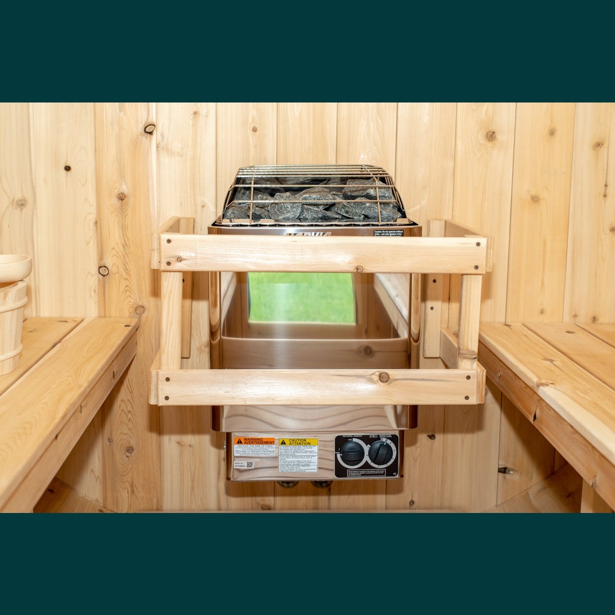 Dundalk Leisurecraft Canadian Timber - Harmony Barrel Sauna CTC22W