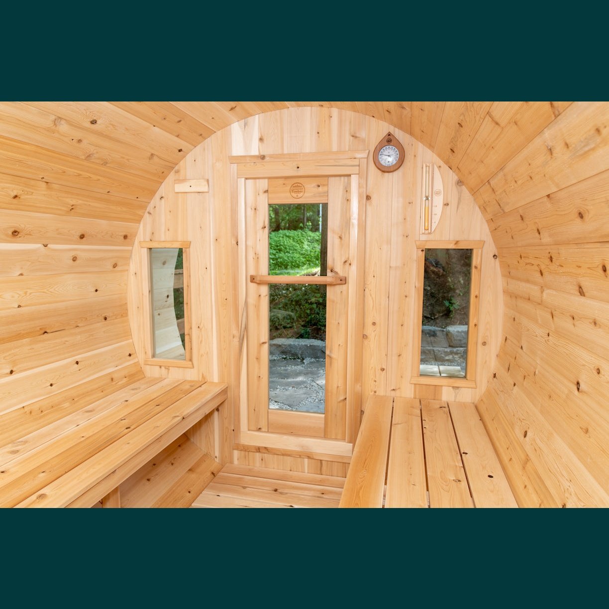 Dundalk Leisurecraft Canadian Timber - Tranquility Barrel Sauna CTC2345W