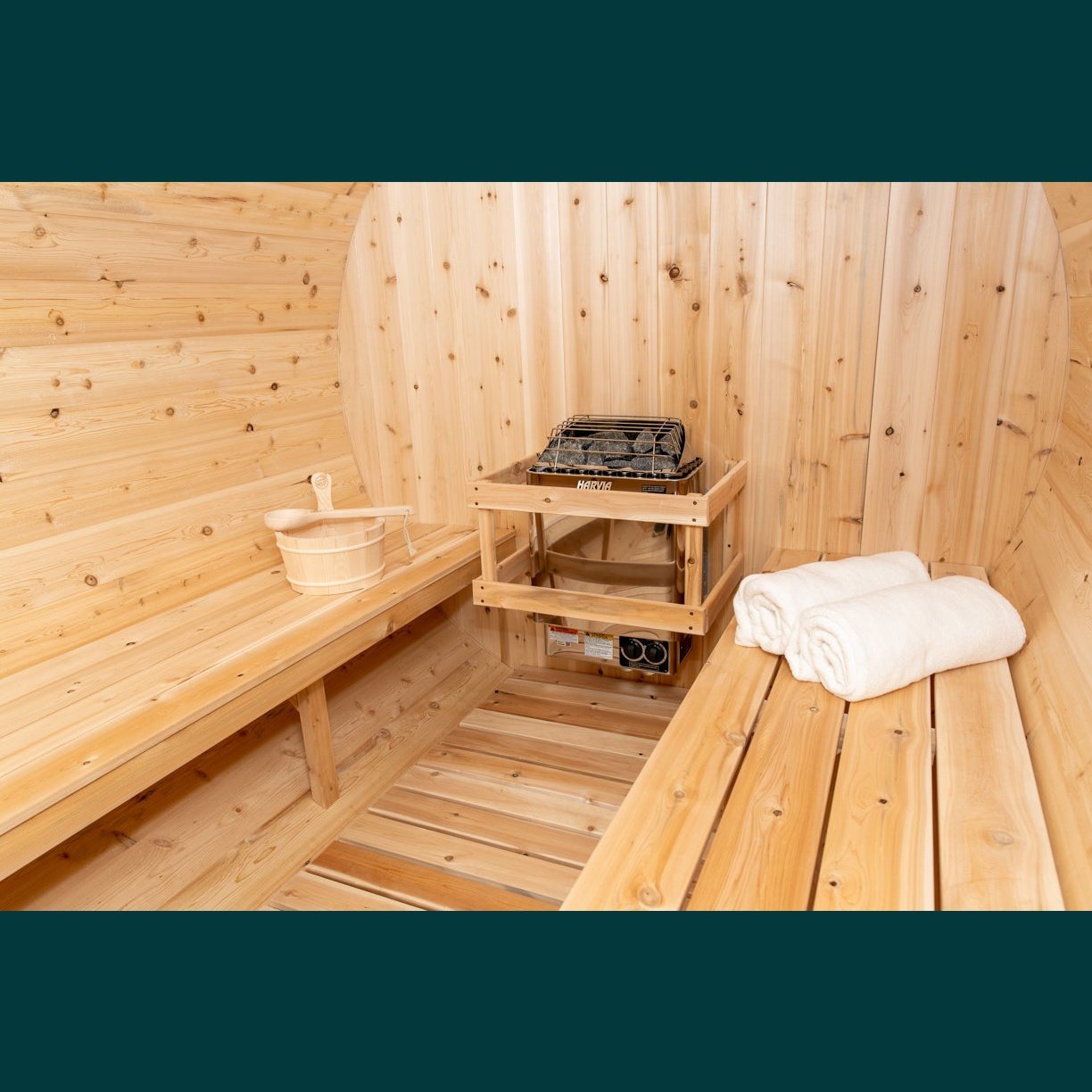 Dundalk Leisurecraft Canadian Timber - Tranquility Barrel Sauna CTC2345W