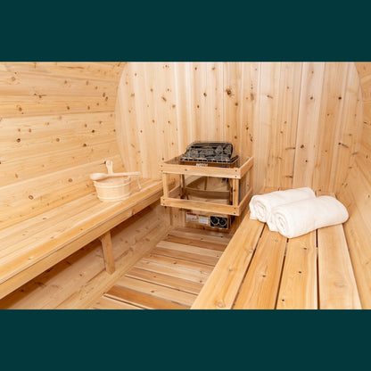 Dundalk Leisurecraft Canadian Timber - Tranquility Barrel Sauna CTC2345W