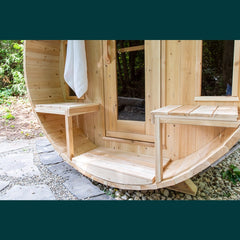 Dundalk Leisurecraft Canadian Timber - Tranquility Barrel Sauna CTC2345W