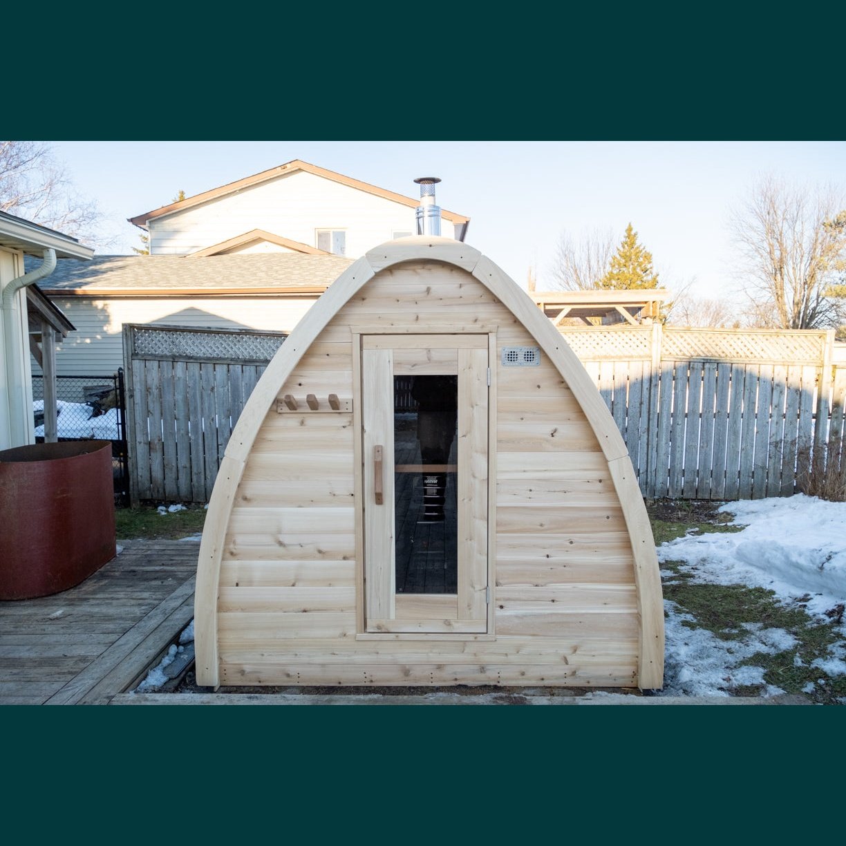 Dundalk Leisurecraft Canadian Timber - MiniPOD Sauna CTC77MW