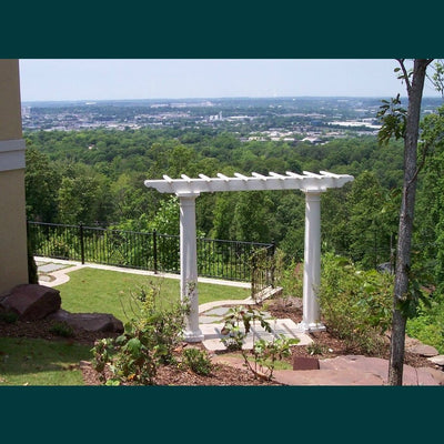 Arbors Direct - Entry Arbor with Round Columns - 910002