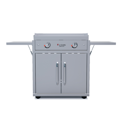 Le Griddle - Dual Burner Griddle wtih Cart - Electric GEE75 CK