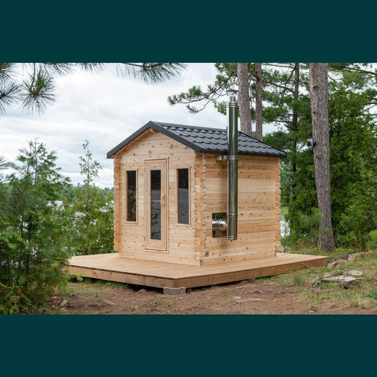 Dundalk Leisurecraft Canadian Timber - Georgian Cabin Sauna CTC88W