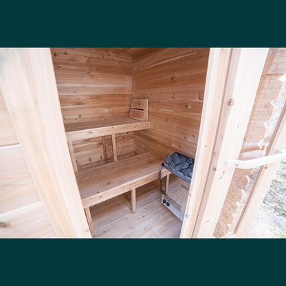 Dundalk Leisurecraft Canadian Timber - Granby Cabin Sauna CTC66W