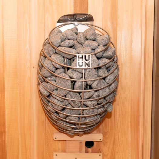 Huum Drop 4.5KW Electric Heater W/Rocks HUUMDROP45R