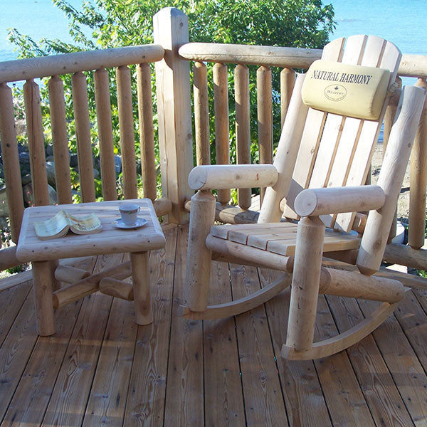 Dundalk Leisurecraft Canadian Timber - 24" Square End Table - L135