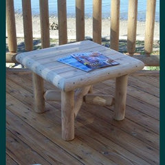 Dundalk Leisurecraft Canadian Timber - 36" Square End Table - L100