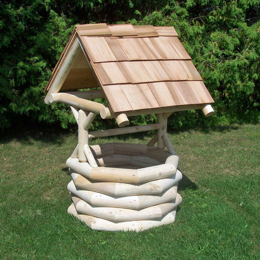 Dundalk Leisurecraft Canadian Timber - Log Wishing Well - L342