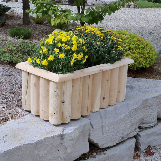 Dundalk Leisurecraft Canadian Timber - Log Planter - L352/L354