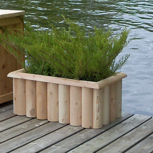 Dundalk Leisurecraft Canadian Timber - Log Planter - L352/L354