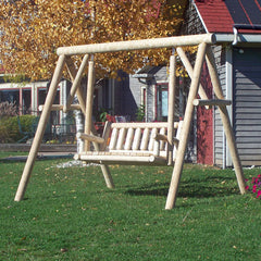 Dundalk Leisurecraft Canadian Timber - A Frame Log Swing - L410