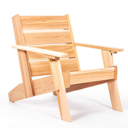 Dundalk Leisurecraft Canadian Timber - Pacific Modern Outdoor Chair - PM110