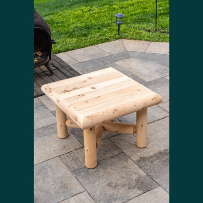 Dundalk Leisurecraft Canadian Timber - 24" Square End Table - L135