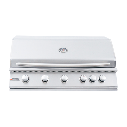 Renaissance Cooking Systems - 40" Premier Grill W/ Rear Burner - RJC40A/RJC40A LP