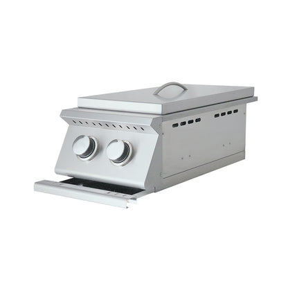 Renaissance Cooking Systems - Premier Double Side Burner - RJCSSB/RJCSSB LP